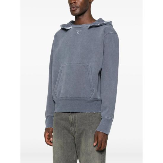 25FW 아워레가시 후드 티셔츠 M4256RF BLUE - OUR LEGACY