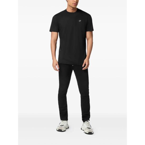 26SS 필립 플레인 반팔 티셔츠 MTK8740 PJY002N 02 BLACK - PHILIPP PLEIN