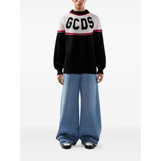 25FW 지씨디에스 스웨터 B2CM1514KI9 BLACK - GCDS