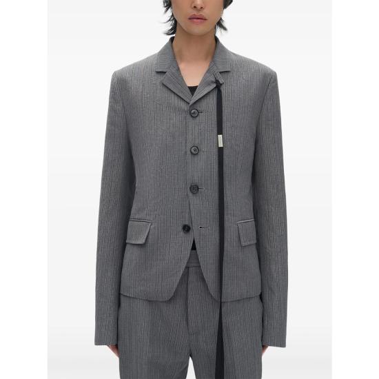 25FW 앤 드뮐미스터 수트 자켓 B0013518 FA667 083 GREY - ANN DEMEULEMEESTER