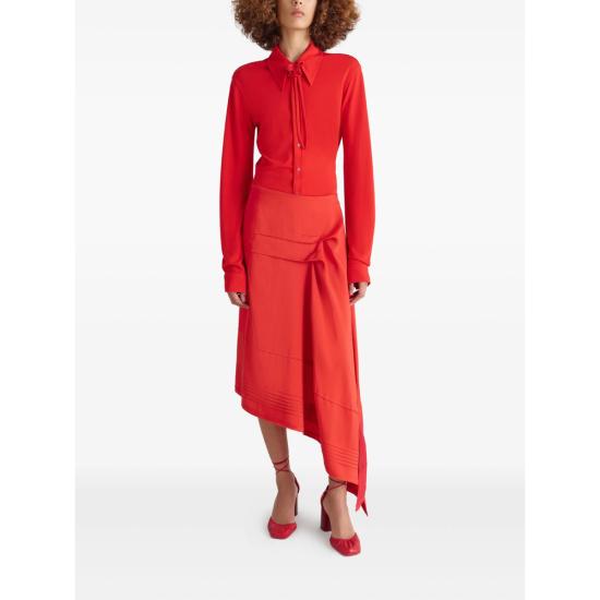 25FW 르메르 블라우스 SH1196 LJ1040 RE302 RED - LEMAIRE