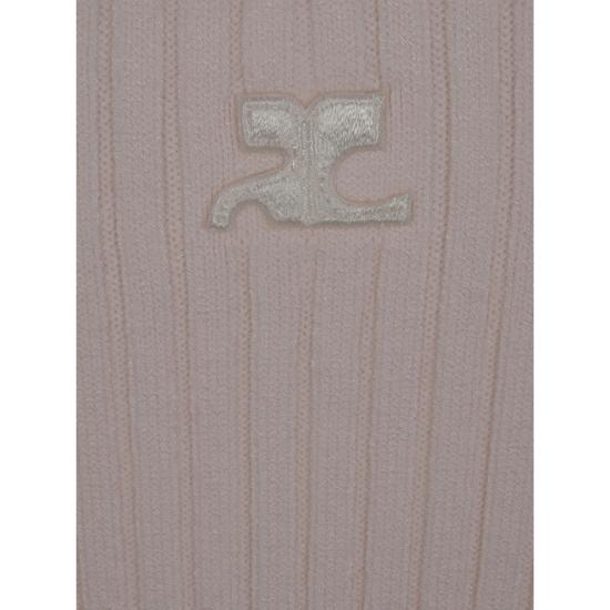 26SS 쿠레쥬 민소매 티셔츠 PERMDE012FI 0001 5009 PINK - COURREGES