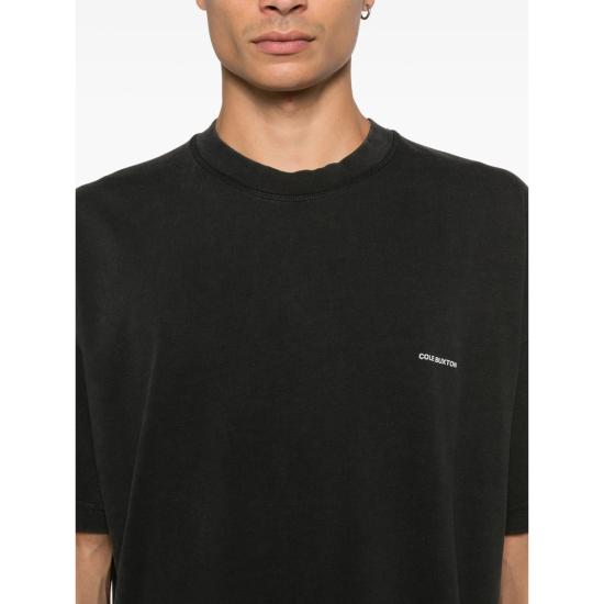 25FW 콜 북스톤 반팔 티셔츠 MLTS320 001 BLACK - COLE BUXTON