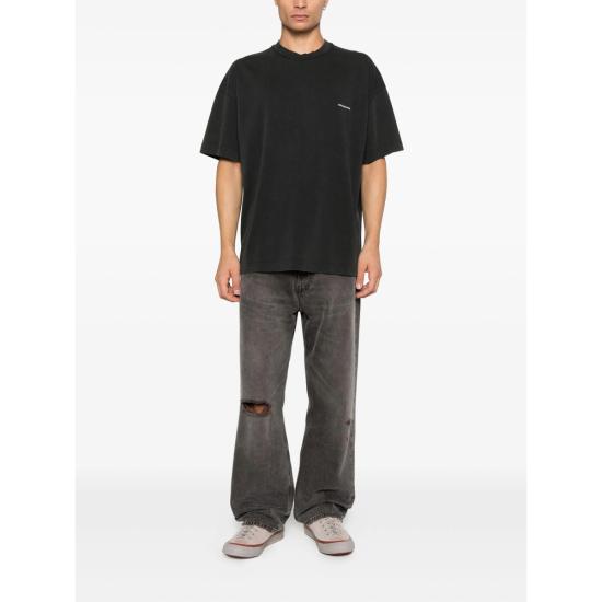 25FW 콜 북스톤 반팔 티셔츠 MLTS320 001 BLACK - COLE BUXTON