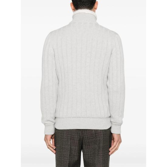 25FW 라 필러리아 집업 니트 23146 15567 044 GREY - LA FILERIA