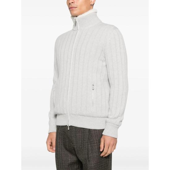 25FW 라 필러리아 집업 니트 23146 15567 044 GREY - LA FILERIA