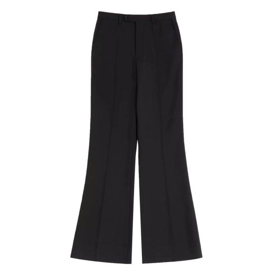 25FW 발렌티노 가라바니 스트레이트 팬츠 7V0RBN70AWA 0NO BLACK - VALENTINO GARAVANI