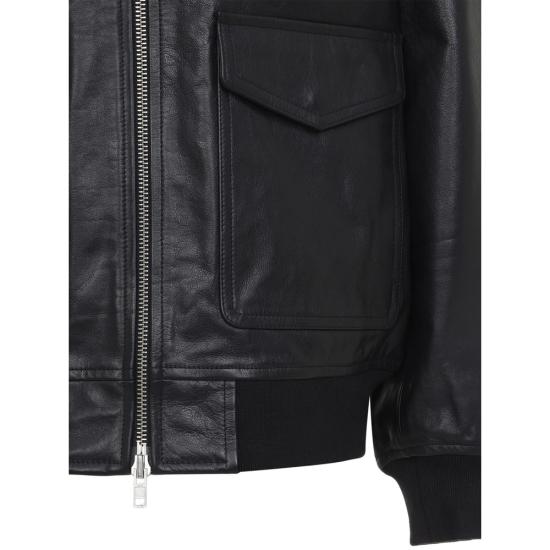 25FW 더프랭키샵 가죽 자켓 JAFS043971000 BLACK - THE FRANKIE SHOP