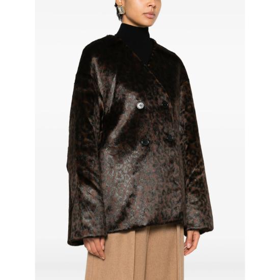 25FW 더프랭키샵 자켓 JAFS21167200 BROWN BROWN BLACK - THE FRANKIE SHOP