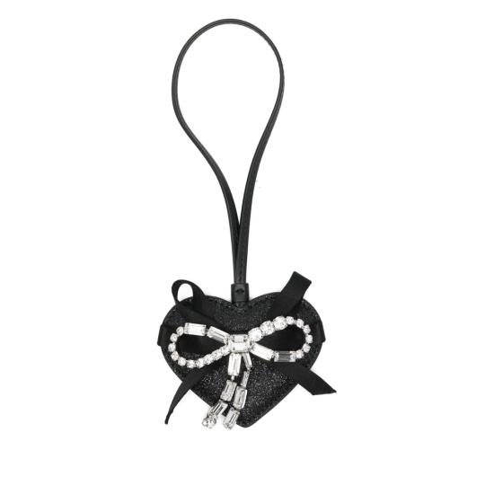 26SS 지미추 키링 HEART CHARM ZAN BKSIL BLACK