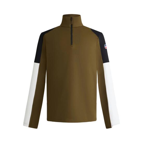 25FW Fusalp 집업 니트 I2125 5049 BROWN