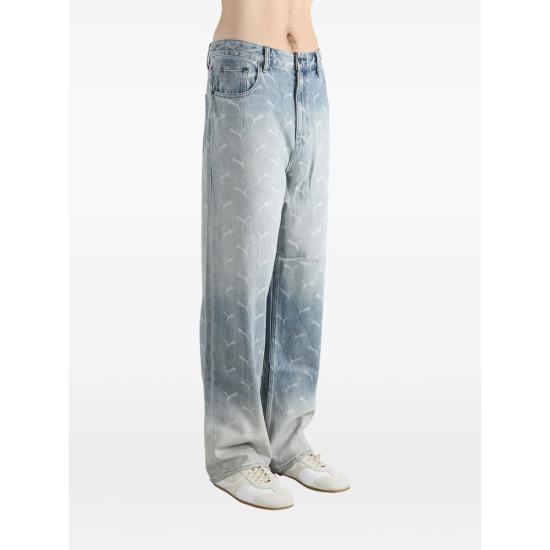 25FW Puma X Asap Rocky 데님 팬츠 633428 01 DENIM BLUE WHITE - OTHER BRANDS