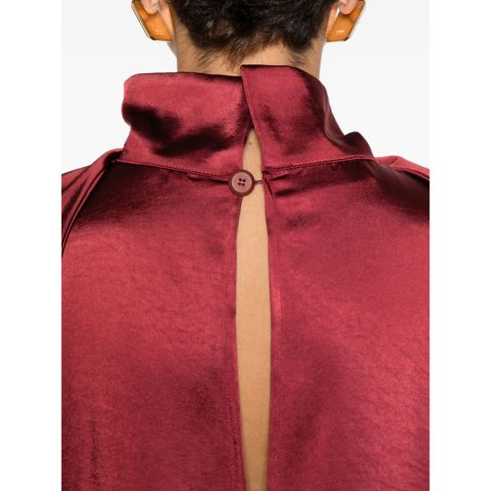 25FW 더 니나 스튜디오 블라우스 N2720 CASALINI 660 RED - THE NINA STUDIO