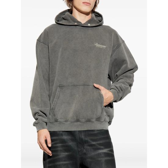 26SS 리프레젠트 후드 티셔츠 OCM41200 47 VIGRE GREY - REPRESENT