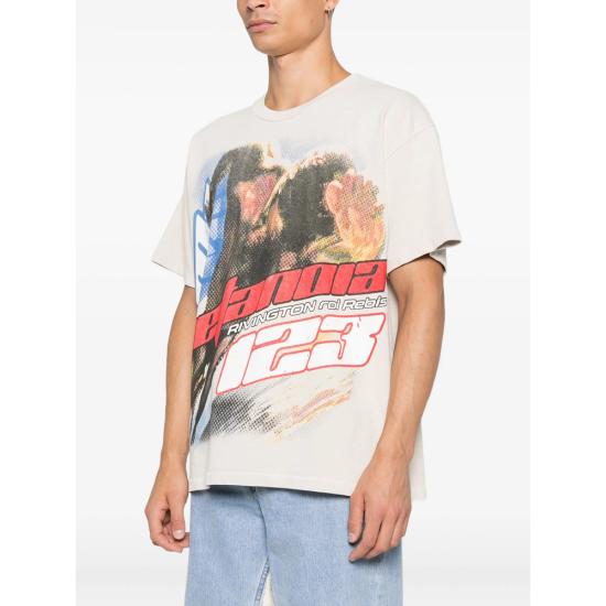 25FW 리빙톤 르아 레비스 123 반팔 티셔츠 MMAN SS16 GREY - RIVINGTON ROI REBIS 123