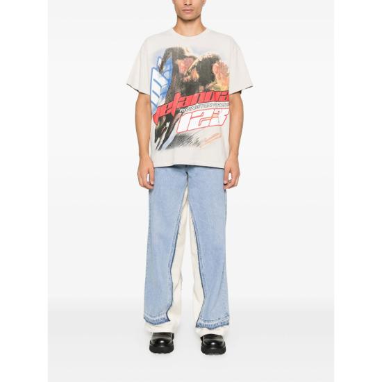 25FW 리빙톤 르아 레비스 123 반팔 티셔츠 MMAN SS16 GREY - RIVINGTON ROI REBIS 123