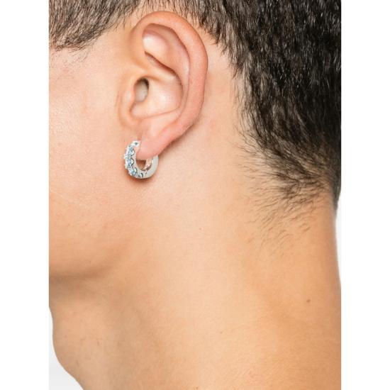 25FW 해톤랩스 브레이슬릿 HL W4 642 08 FACET HOOP SILVER BLUE - HATTON LABS