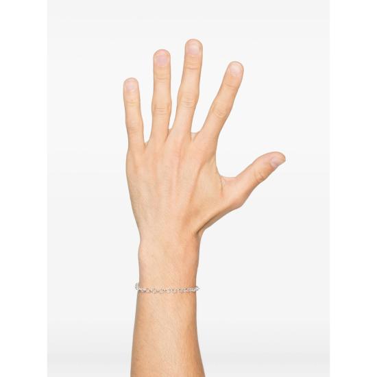 25FW 해톤랩스 브레이슬릿 HL W4 371 SL DIAMOND CU SILVER - HATTON LABS