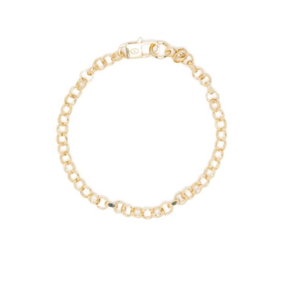 25FW 해톤랩스 브레이슬릿 HL W4 371 GL DIAMOND CU GOLD