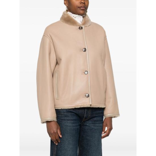 25FW 이브살로몬 코트 26WYV62962MES1 A2261 BROWN - YVES SALOMON