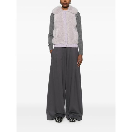 25FW 이브살로몬 베스트 26WYG51054MAAG A5038 PURPLE - YVES SALOMON