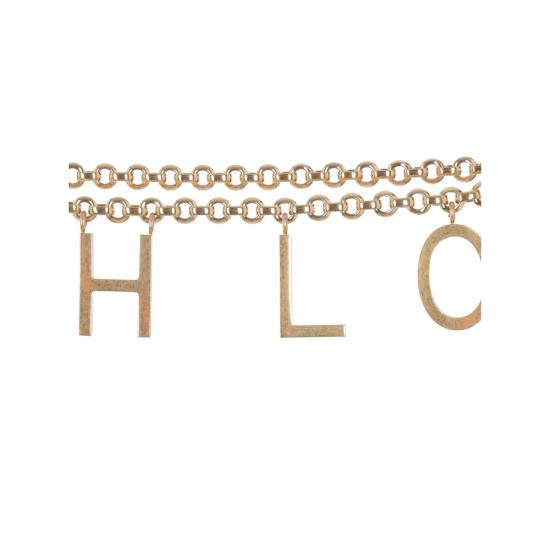 26SS 끌로에 레귤러 벨트 25ABJ41CB7 9DC GOLD - CHLOE