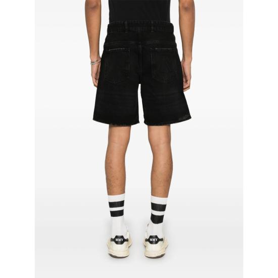 26SS 리프레젠트 데님 숏팬츠 MLM61038 01 BLACK - REPRESENT