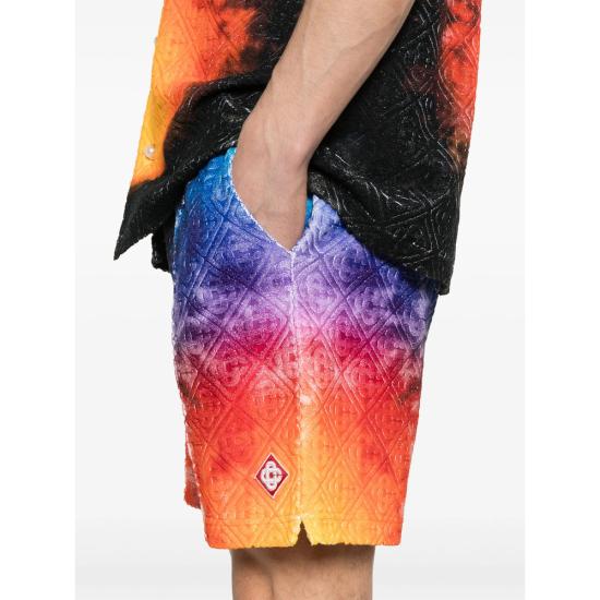 25SS 카사블랑카 숏팬츠 JTR 251 01 TIEDY BLUE - CASABLANCA