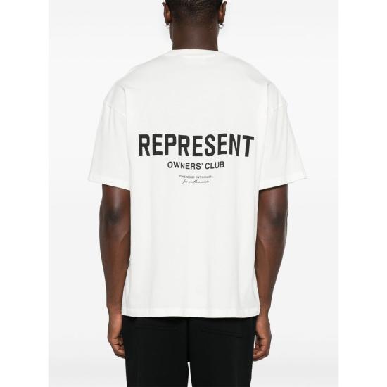 26SS 리프레젠트 반팔 티셔츠 OCM41114 072 FLAWH WHITE - REPRESENT