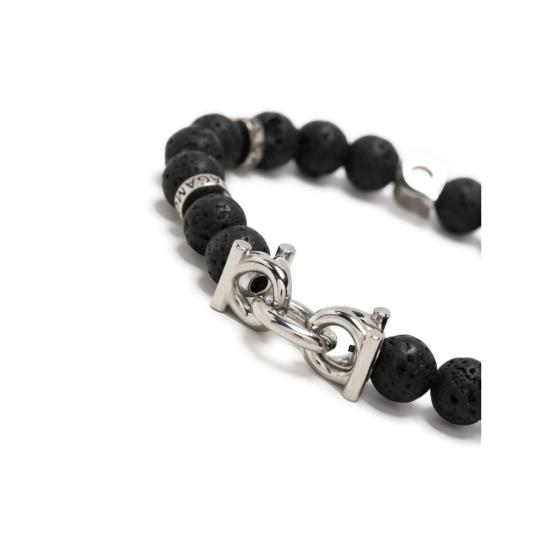 26SS 살바토레 페라가모 브레이슬릿 770150 0717501 PILAV BLACK - SALVATORE FERRAGAMO