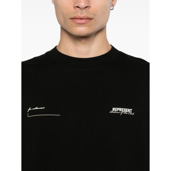 25FW 리프레젠트 탑 MLM4274 001 BLACK - REPRESENT