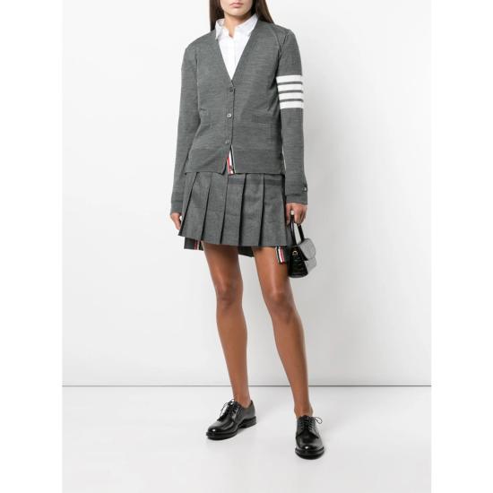 26SS 톰브라운 가디건 FKC334A Y1014 035 GREY - THOM BROWNE