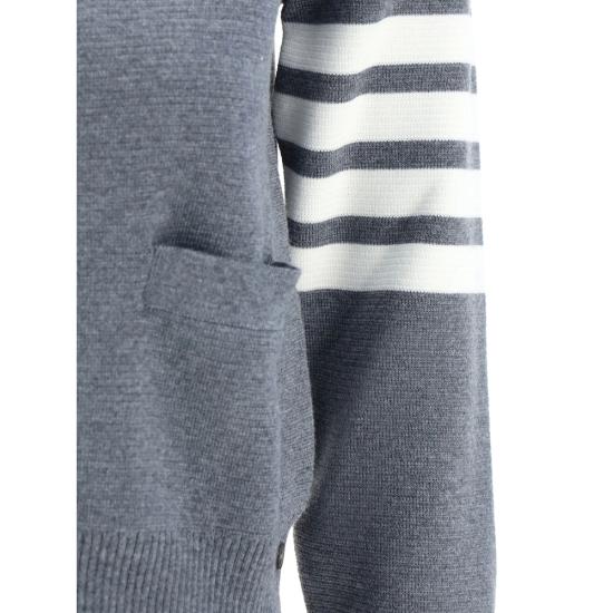 26SS 톰브라운 가디건 FKC207A 00014 035 GREY - THOM BROWNE