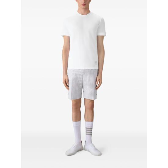 26SS 톰브라운 클래식 피케 4바 티 MJS123A 00050 100 WHITE - THOM BROWNE