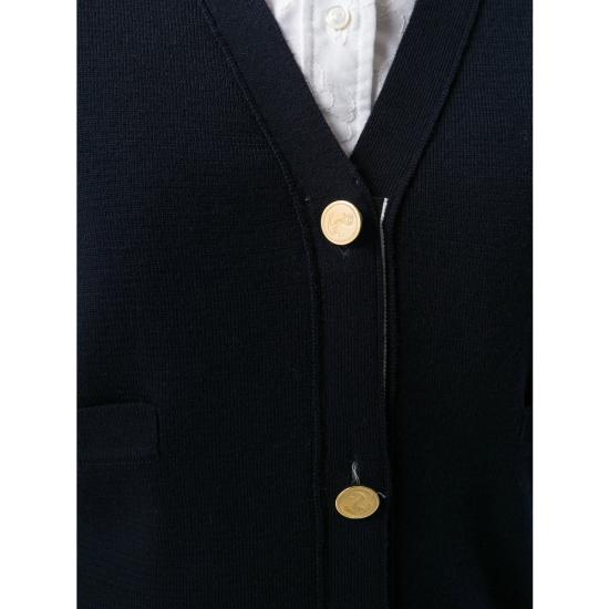 26SS 톰브라운 가디건 FKC207A 00014 415 BLUE - THOM BROWNE