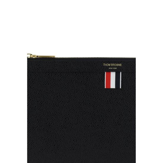 26SS 톰브라운 스몰 태블릿 클러치 MAC019L 00198 001 BLACK - THOM BROWNE