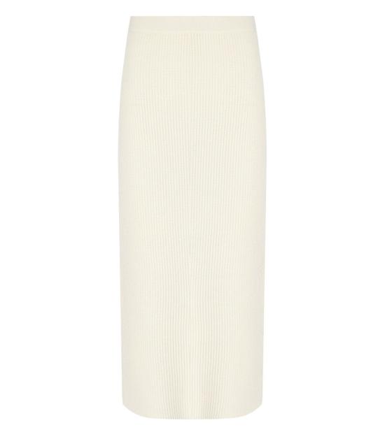 25FW 트윈셋 롱 스커트 252TT3142 00282 XS White