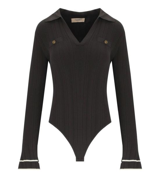 25FW 트윈셋 바디수트 티셔츠 252TT3232 12996 XS Brown