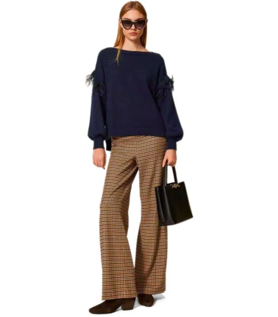 25FW 트윈셋 스웨터 252TT3185 11956 XS Blue - TWINSET