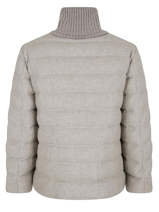 25FW 에르노 루센트 캐시미어 울 리조트 케이프 PI00136DR 33444R Grey - HERNO