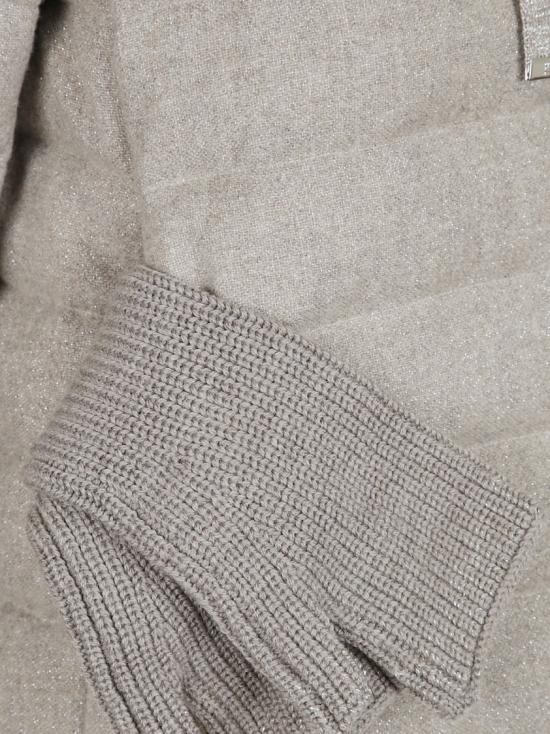 25FW 에르노 루센트 캐시미어 울 리조트 케이프 PI00136DR 33444R Grey - HERNO