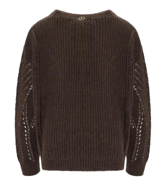 25FW 트윈셋 스웨터 252TT3201 11054 XS Brown - TWINSET