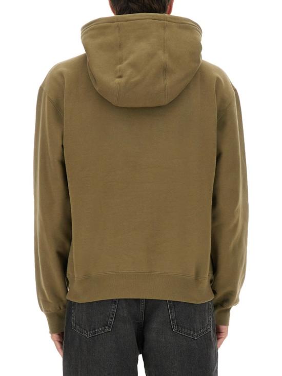  생로랑 그리 폰세 후드 818538 Y36SW1301 Green - SAINT LAURENT