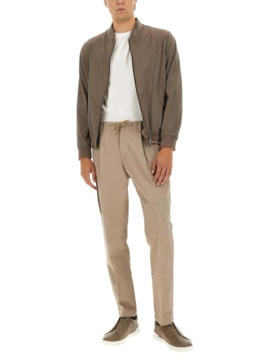 25FW 에르노 얼터너티브 스웨이드 리조트 보머 자켓 GI00073UR 127372700 Brown - HERNO