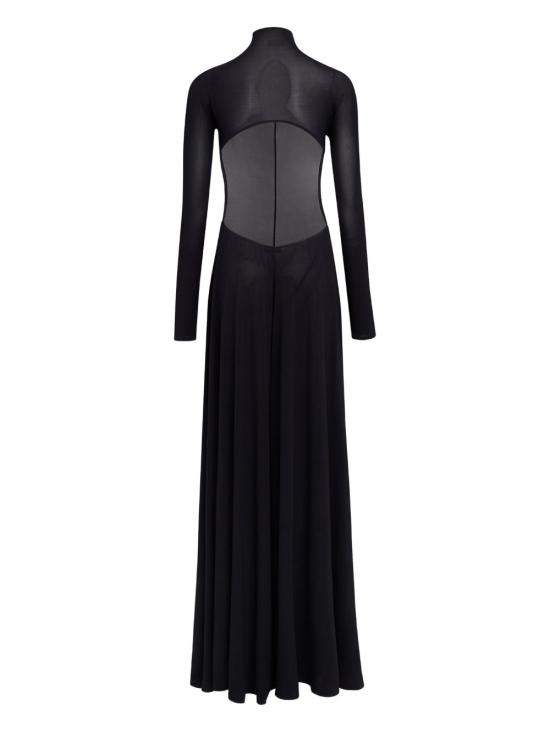25FW 알라이아 미디 원피스 AA9U0022J050B 995 Nero - ALAIA