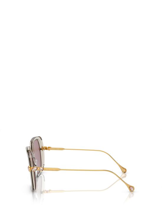 25FW 스와로브스키 선글라스 SK6011 3003LA TRANSPARENT LIGHT BROWN - SWAROVSKI