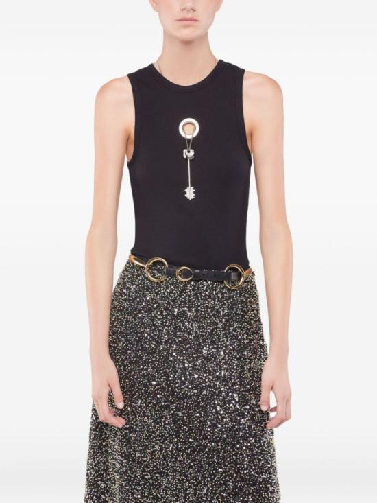 25FW 파코라반 팔찌 25HAA0251CLF261 Black - PACO RABANNE