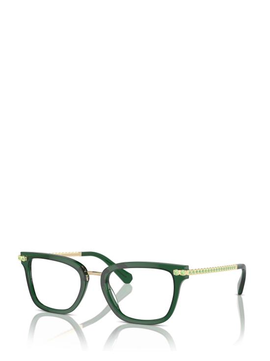 26FW 스와로브스키 안경 SK2018 1045 DARK GREEN TRASPARENT - SWAROVSKI