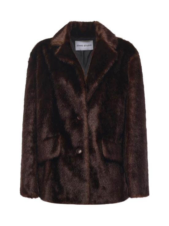 25FW 스탠드스튜디오 코트 66549 939587000 Brown