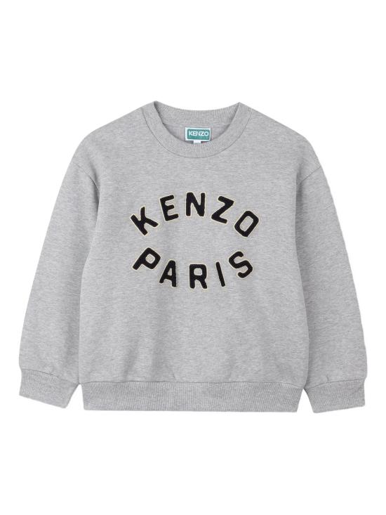 25FW [키즈] 겐조 캐주얼 세트 K61478 A55 Grey - KENZO